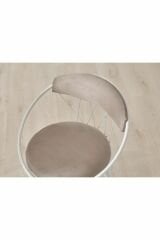 Kagu Relax Tel Sandalye Mutfak,balkon,çalışma Odası Beyaz - Tek Ebat