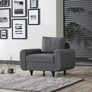 Kagu Corner Flavia Berjer KOYU GRİ