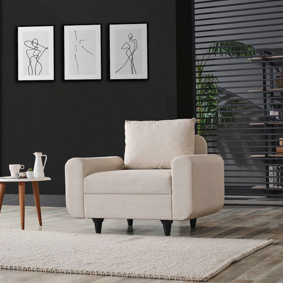 Kagu Corner Flavia Berjer Krem