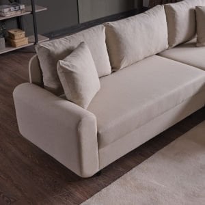 Corner Flavia Köşe Takımı Krem