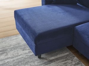 Corner Flavia Köşe Takımı Puflu LACİVERT