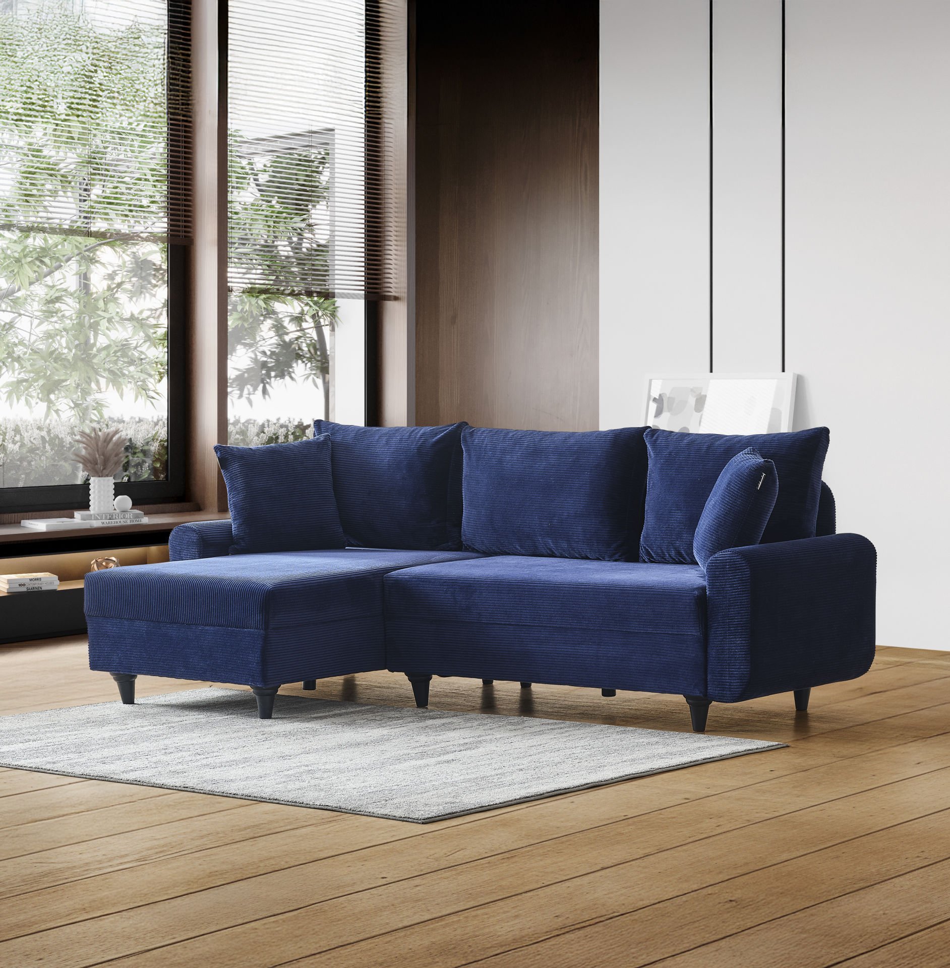 Corner Flavia Köşe Takımı LACİVERT