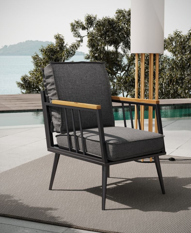 Kagu Ultralounge Bahçe Balkon Cafe Koltuk, Kanepe Oturma takımı