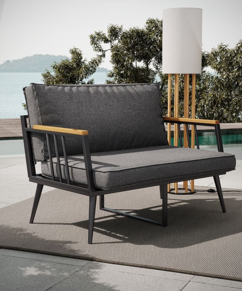 Kagu Ultralounge Bahçe Balkon Cafe Koltuk, Kanepe Oturma takımı